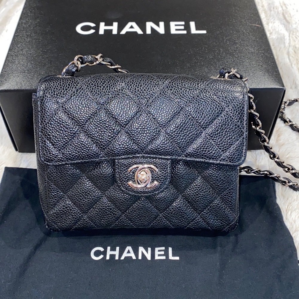 Chanel vintage classic mini flap bag